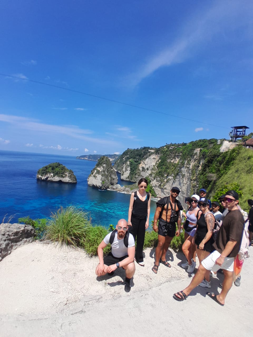 Diamond Beach group Nusa Penida